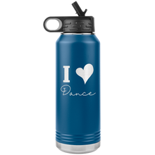 Load image into Gallery viewer, I Love Dance Water Bottle