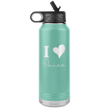 Load image into Gallery viewer, I Love Dance Water Bottle