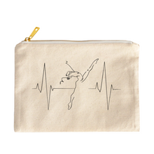Load image into Gallery viewer, Heartbeats For Dance Cosmetic Bag