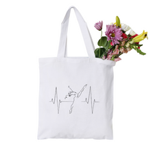 Load image into Gallery viewer, Heartbeats for Dance Tote Bag
