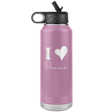 Load image into Gallery viewer, I Love Dance Water Bottle