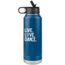 Load image into Gallery viewer, Live. Love. Dance. Water Bottle