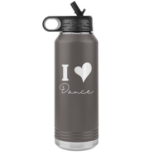 Load image into Gallery viewer, I Love Dance Water Bottle