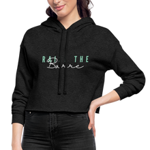 Load image into Gallery viewer, Raise The Barre Cropped Hoodie - deep heather