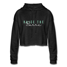Load image into Gallery viewer, Raise The Barre Cropped Hoodie - deep heather
