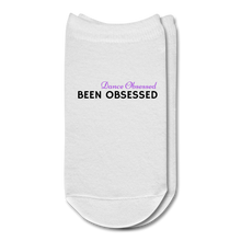 Load image into Gallery viewer, Been Obsessed Socks - white
