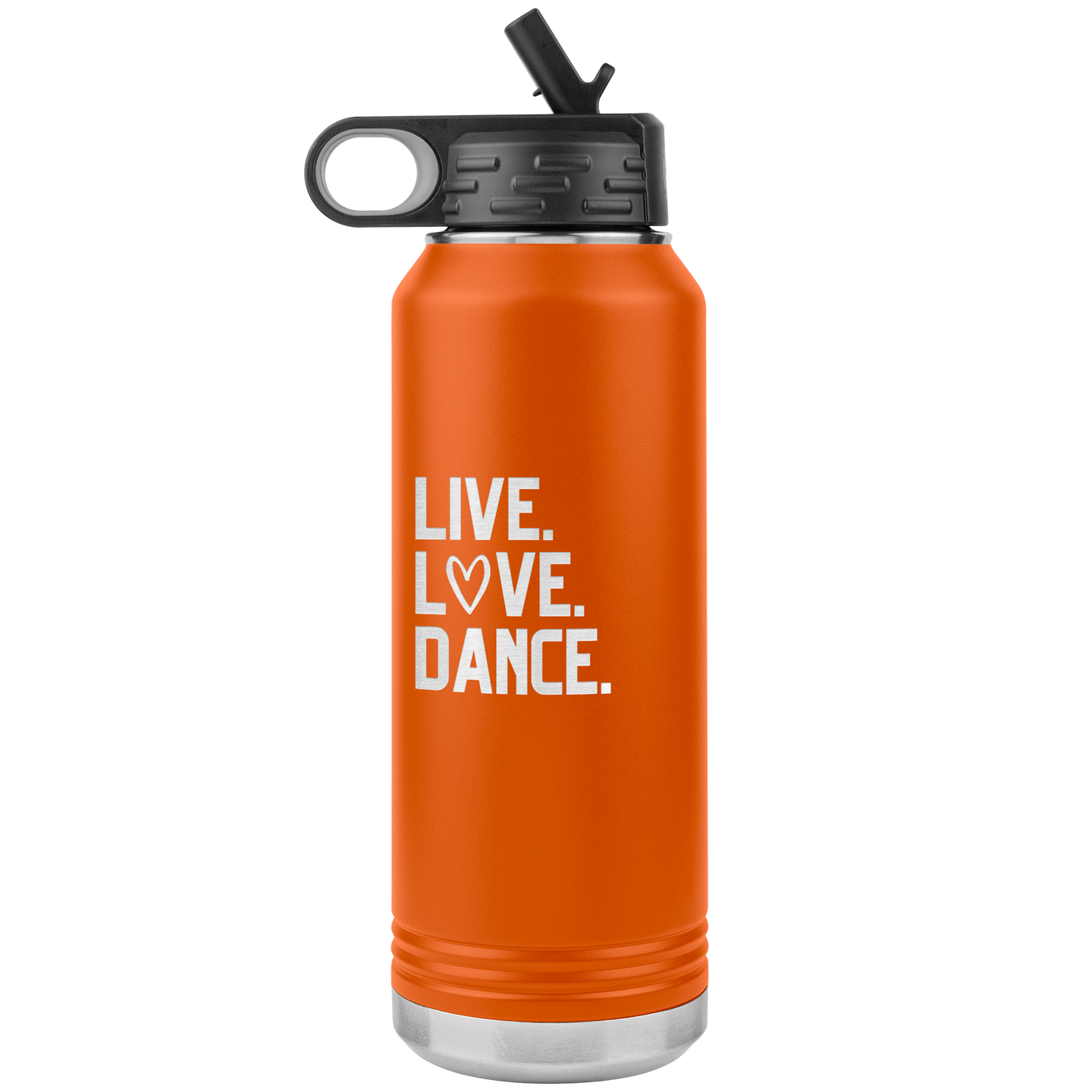 Live. Love. Dance. Water Bottle