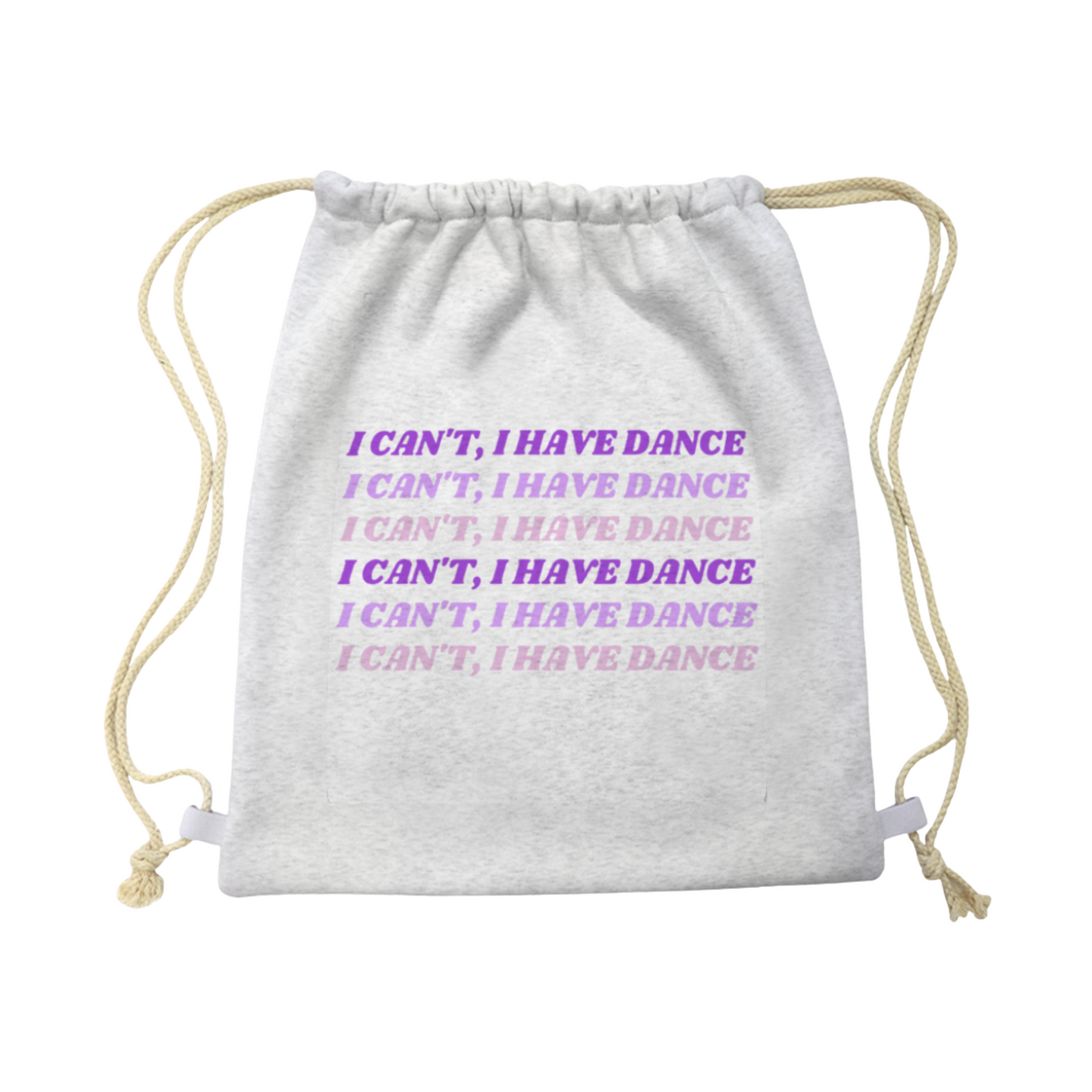 I Can't, I Have Dance Drawstring Bag