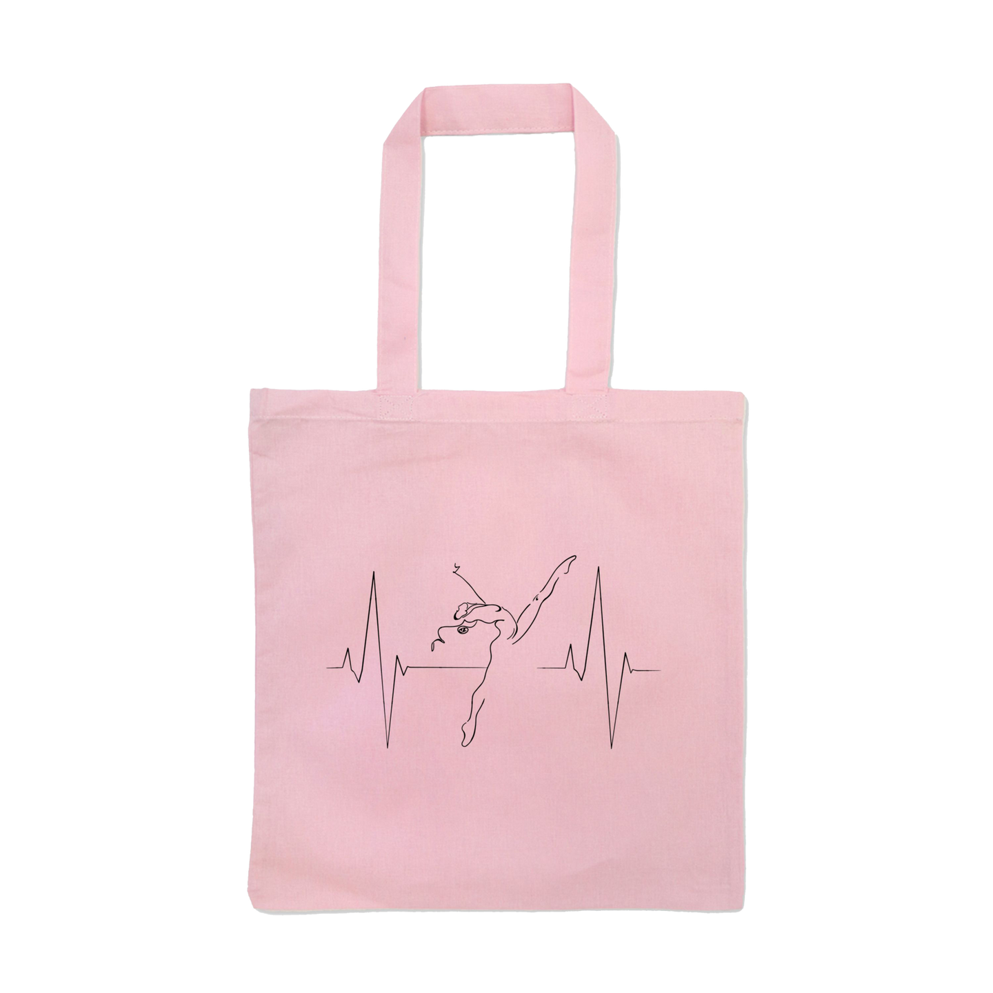 Heartbeats for Dance Tote Bag