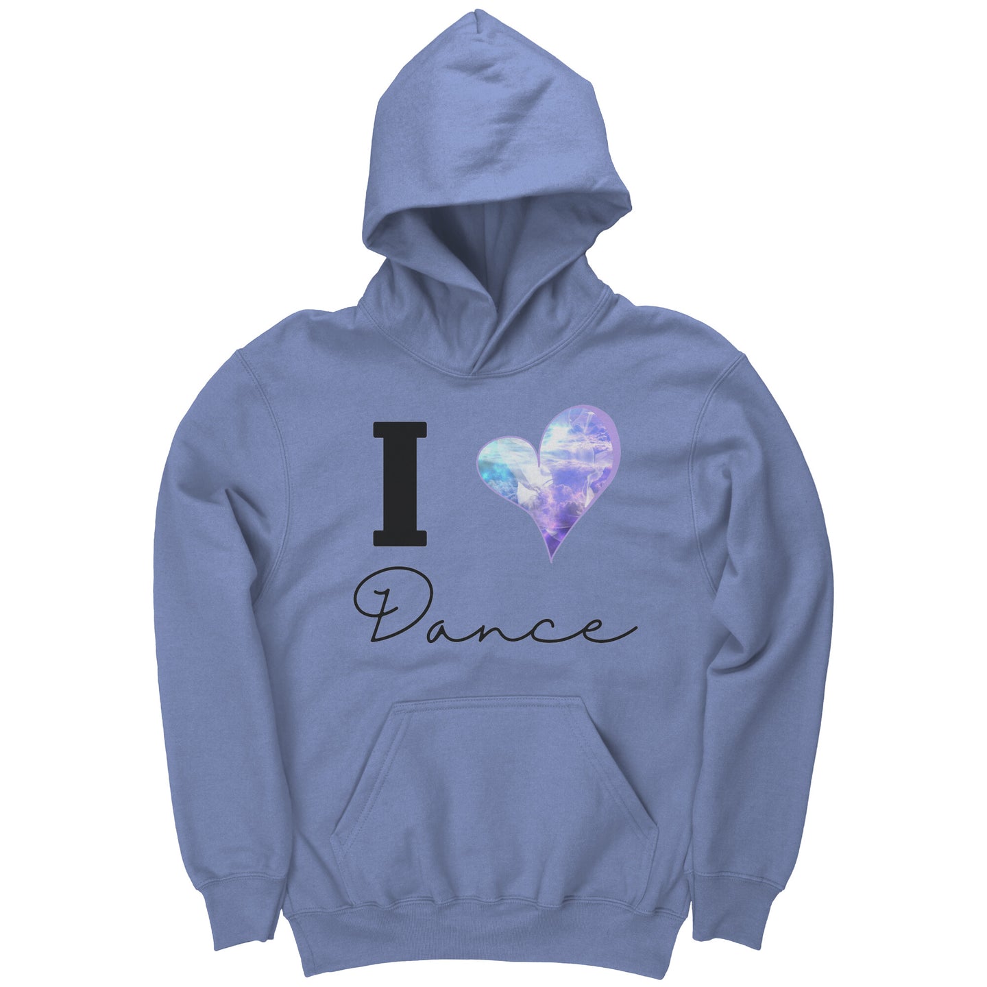 I Love Dance Youth Hoodie