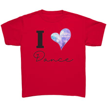 Load image into Gallery viewer, I Love Dance Youth Tee
