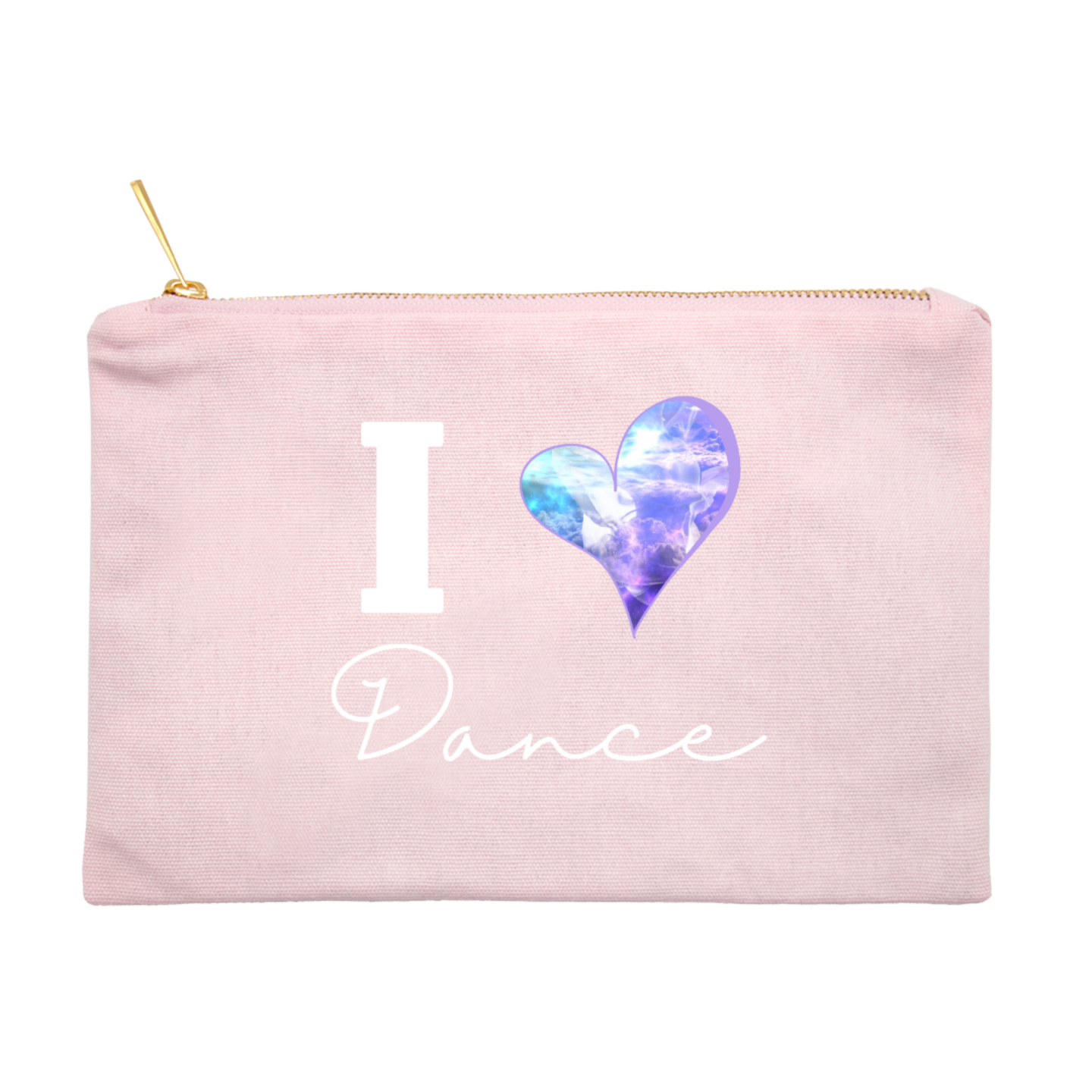 I Love Dance Cosmetic Bag