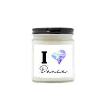 Load image into Gallery viewer, I Love Dance Hand-Poured Candle
