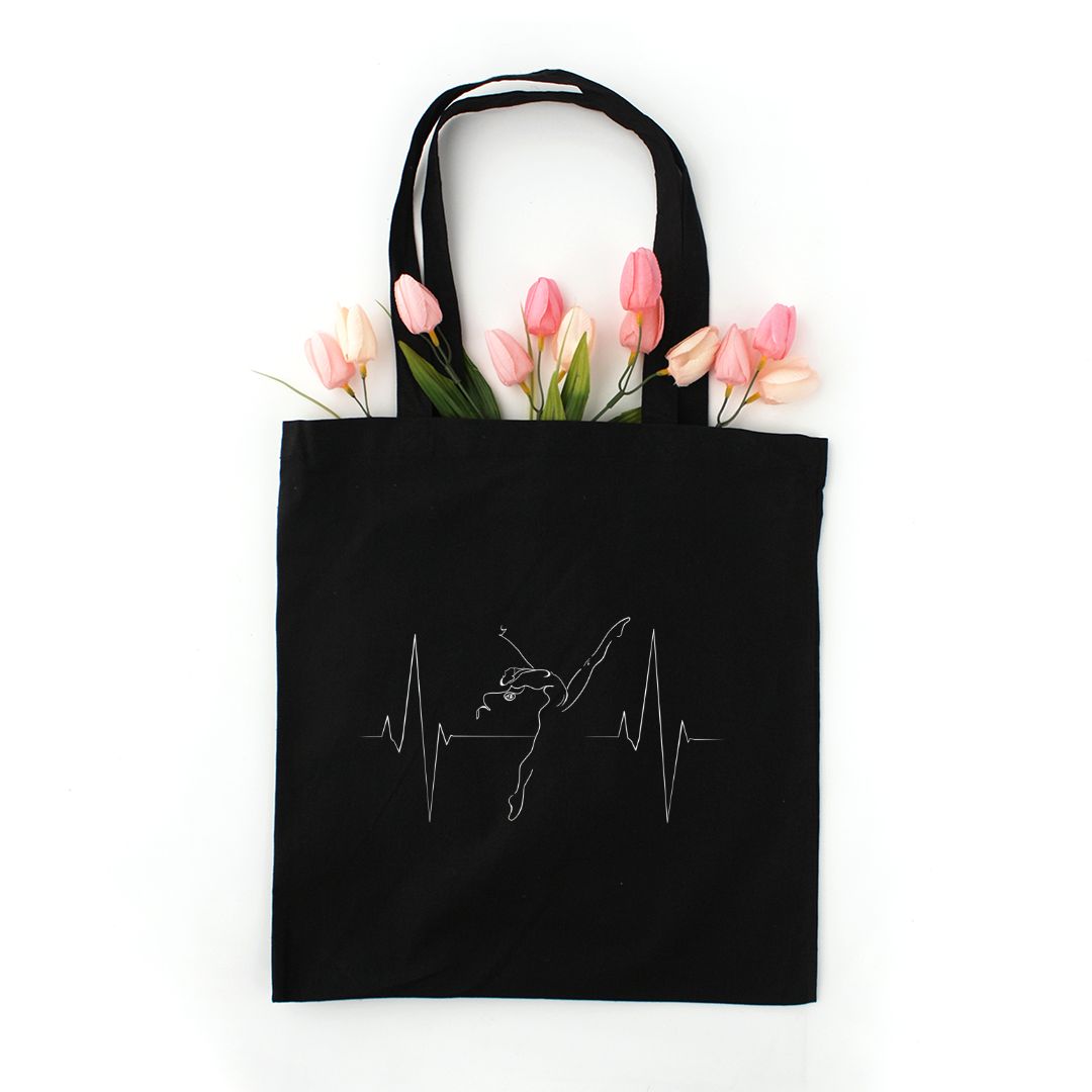Heartbeats for Dance Tote Bag
