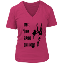 Load image into Gallery viewer, Dance Queen V-Neck Tee
