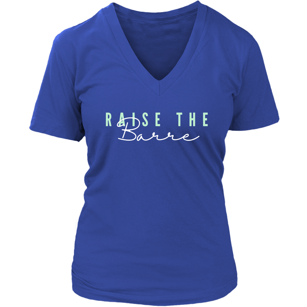 Raise The Barre V-Neck Tee