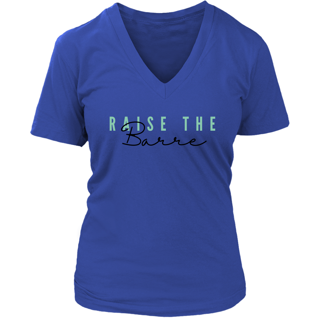 Raise The Barre V-Neck Tee