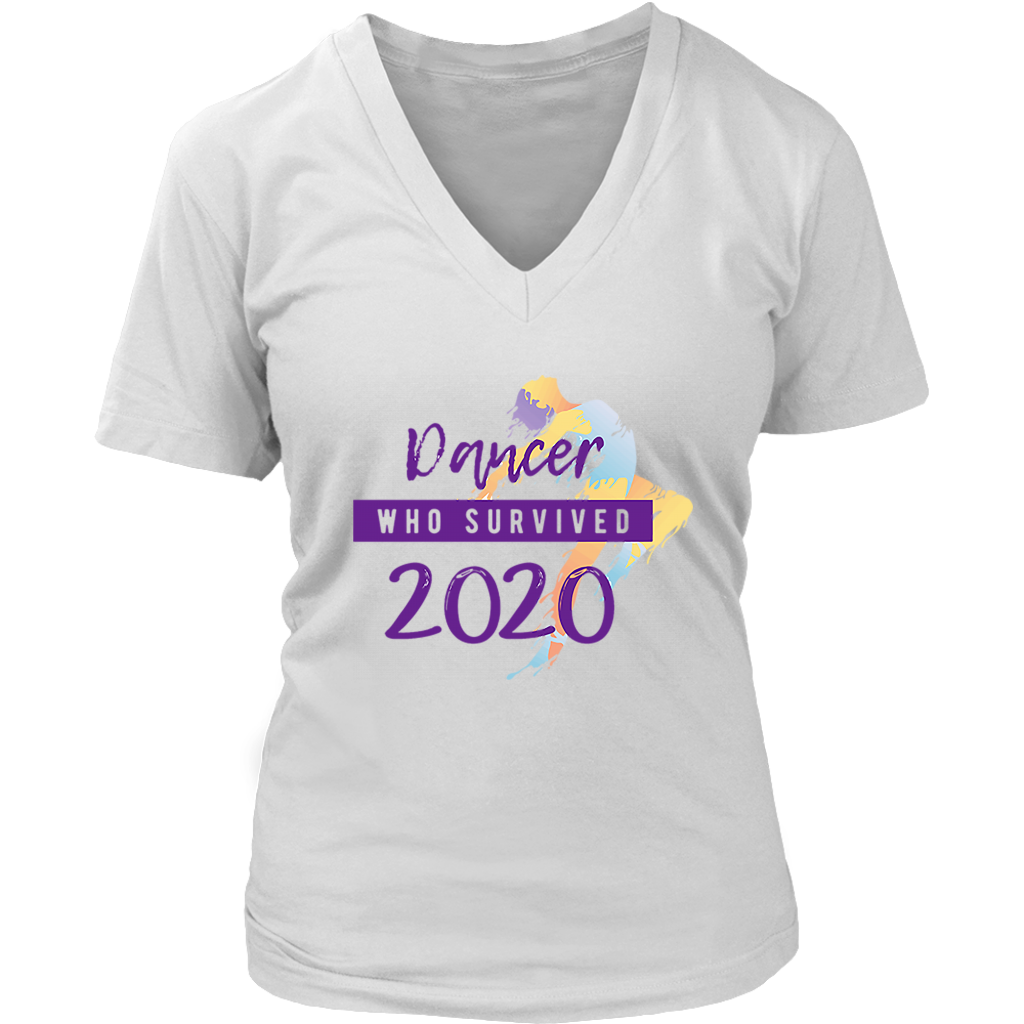 Survived 2020 V-Neck Tee