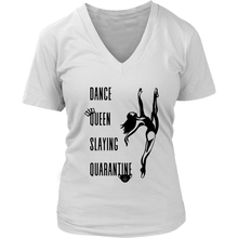 Load image into Gallery viewer, Dance Queen V-Neck Tee
