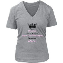 Load image into Gallery viewer, Super Cute Dance Mom V-Neck Tee
