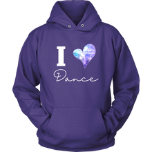 Load image into Gallery viewer, I Love Dance Hoodie
