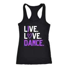 Load image into Gallery viewer, Live. Love. Dance. Tank
