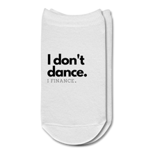 Load image into Gallery viewer, I don&#39;t dance. Socks - white
