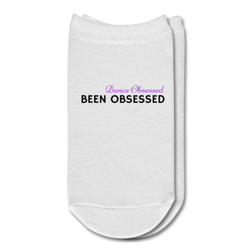 Been Obsessed Socks - white