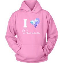 Load image into Gallery viewer, I Love Dance Hoodie
